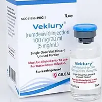 Veklury (Remdesivir [ rem-des-i-veer ])-100 mg/20 mL (5 mg/mL) injection