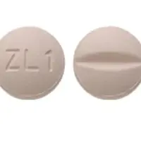 Zolmitriptan (nasal) (Zolmitriptan (nasal) [ zol-mi-trip-tan ])-ZL 1-2.5 mg-Pink-Round