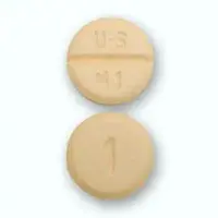 Bumetanide (oral/injection) (Bumetanide (oral/injection) [ byoo-met-a-nide ])-U-S 41 1-1 mg-Yellow-Round