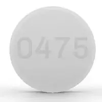 Glycopyrrolate (inhalation) (Glycopyrrolate (inhalation) [ glye-koe-pir-oh-late ])-0475-1 mg-White-Round