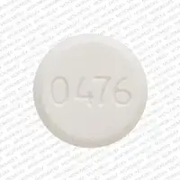 Glycopyrrolate (inhalation) (Glycopyrrolate (inhalation) [ glye-koe-pir-oh-late ])-0476-2 mg-White-Round