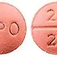 Hydrochlorothiazide and benazepril (Hydrochlorothiazide and benazepril [ hye-droe-klor-oh-thy-a-zide-and-ben-az-e-pril ])-APO 20 25-20 mg / 25 mg-Brown-Round