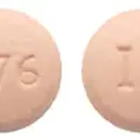 Hydrochlorothiazide and quinapril (Hydrochlorothiazide and quinapril [ hye-droe-klor-oh-thy-a-zide-and-kwin-a-pril ])-IG 376-25 mg / 20 mg-Pink-Round