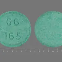 Hydrochlorothiazide and triamterene (Hydrochlorothiazide and triamterene [ hye-dro-klor-oh-thy-a-zide-and-trye-am-ter-een ])-GG 165-25 mg / 37.5 mg-Green-Round