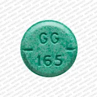 Hydrochlorothiazide and triamterene (Hydrochlorothiazide and triamterene [ hye-dro-klor-oh-thy-a-zide-and-trye-am-ter-een ])-GG 165-25 mg / 37.5 mg-Green-Round