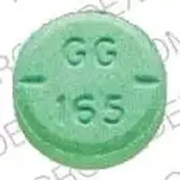 Hydrochlorothiazide and triamterene (Hydrochlorothiazide and triamterene [ hye-dro-klor-oh-thy-a-zide-and-trye-am-ter-een ])-GG 165-25 mg / 37.5 mg-Green-Round