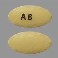 Pantoprazole (Pantoprazole (oral/injection) [ pan-toe-pra-zole ])-A6-20 mg-Yellow-Oval