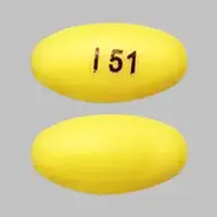 Pantoprazole (Pantoprazole (oral/injection) [ pan-toe-pra-zole ])-I 51-20 mg-Yellow-Oval