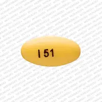 Pantoprazole (Pantoprazole (oral/injection) [ pan-toe-pra-zole ])-I 51-20 mg-Yellow-Oval