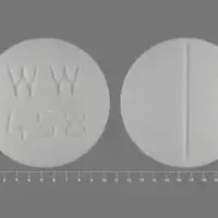 Phenobarbital (Phenobarbital [ fee-noe-bar-bi-tal ])-WW 458-100 mg-White-Round