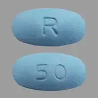 Sildenafil (injection) (Sildenafil (injection) [ sil-den-a-fil ])-R 50-50 mg-Blue-Oval