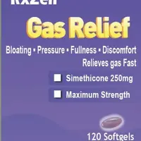 Gas relief ultra strength softgels (Simethicone [ sye-meth-i-cone ])-PC31-250 mg-Purple-Capsule-shape