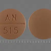 Spironolactone (Spironolactone [ spir-on-oh-lak-tone ])-AN 515-100 mg-Beige-Round