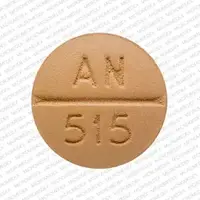 Spironolactone (Spironolactone [ spir-on-oh-lak-tone ])-AN 515-100 mg-Beige-Round