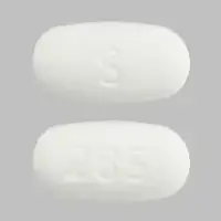 Voriconazole (oral/injection) (Voriconazole (oral/injection) [ vor-i-kon-a-zole ])-S 285-200 mg-White-Capsule-shape