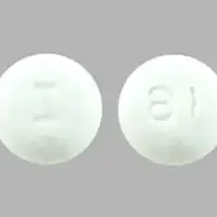Olmesartan (Olmesartan [ ol-me-sar-tan ])-I 81-5 mg / 20 mg-White-Round