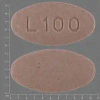 Carbidopa and levodopa (Carbidopa and levodopa [ kar-bi-doe-pa-and-lee-voe-doe-pa ])-L100-25 mg / 100 mg-Peach-Oval