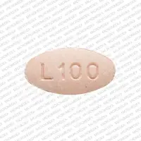 Carbidopa and levodopa (Carbidopa and levodopa [ kar-bi-doe-pa-and-lee-voe-doe-pa ])-L100-25 mg / 100 mg-Peach-Oval