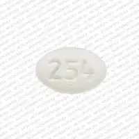 Carvedilol (Carvedilol [ kar-ve-dil-ole ])-254-3.125 mg-White-Oval