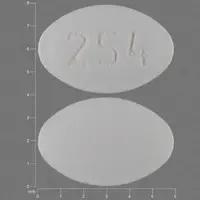 Carvedilol (Carvedilol [ kar-ve-dil-ole ])-254-3.125 mg-White-Oval