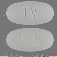 Carvedilol (Carvedilol [ kar-ve-dil-ole ])-TV 135-6.25 mg-White-Oval