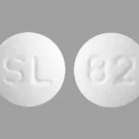 Dipyridamole (Dipyridamole (oral/injection) [ dye-pir-id-a-mole ])-SL 82-50 mg-White-Round