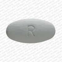 Divalproex sodium (Divalproex sodium [ dye-val-pro-ex ])-R 534-500 mg-Gray-Oval