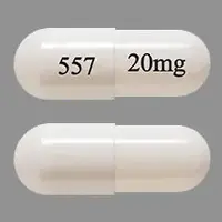 Duloxetine (Duloxetine [ du-lox-e-teen ])-557 20mg-20 mg-White-Capsule-shape