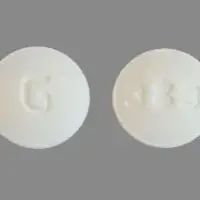 Eszopiclone (Eszopiclone [ e-zop-i-klone ])-G 383-2 mg-White-Round