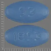 Etodolac (Etodolac [ ee-toe-doe-lak ])-93 1893-500 mg-Blue-Oval