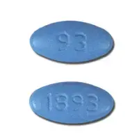 Etodolac (Etodolac [ ee-toe-doe-lak ])-93 1893-500 mg-Blue-Oval