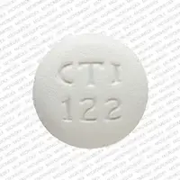 Famotidine (Famotidine [ fam-oh-ti-deen ])-CTI 122-40 mg-White-Round