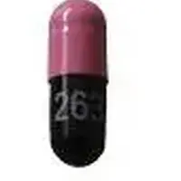 Lansoprazole (Lansoprazole [ lan-soe-pra-zol ])-263-30 mg-Black / Pink-Capsule-shape