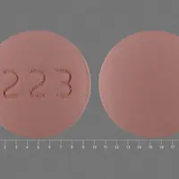 Lithium (Lithium [ lith-ee-um ])-223-300 mg-Pink-Round