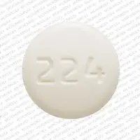 Lithium (Lithium [ lith-ee-um ])-G 224-450 mg-Yellow-Round