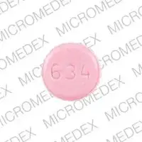 Lovastatin (Lovastatin [ loe-va-sta-tin ])-R 634-20 mg-Pink-Round