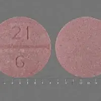 Meclizine (Meclizine [ mek-li-zeen ])-21 G-25 mg-Pink-Round