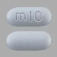 Memantine (Memantine [ meh-man-teen ])-m10-10 mg-Gray-Capsule-shape