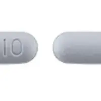 Memantine (Memantine [ meh-man-teen ])-m10-10 mg-Gray-Capsule-shape