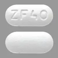 Memantine (Memantine [ meh-man-teen ])-ZF 40-10 mg-White-Capsule-shape