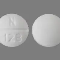 Methadone (Methadone (oral/injection) [ meth-a-done ])-N 128-10 mg-White-Round