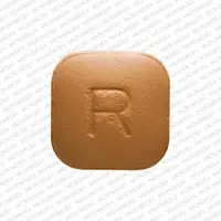 Montelukast (Montelukast [ mon-te-loo-kast ])-R 725-10 mg (base)-Brown-Four-sided