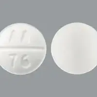 Nadolol (Nadolol [ na-doe-lol ])-AA 76-20 mg-White-Round