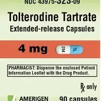 Tolterodine (Tolterodine [ tol-ter-oh-deen ])-Logo 014-4 mg-Blue & White-Capsule-shape