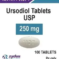 Ursodiol (Ursodiol [ ur-so-dy-all ])-1127-250 mg-White-Oval