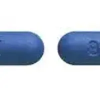 Valacyclovir (Valacyclovir [ val-a-sye-kloe-veer ])-I 86-500 mg-Blue-Capsule-shape