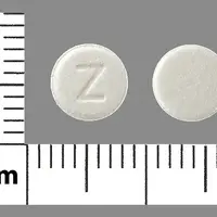 Zolmitriptan (Zolmitriptan (oral) [ zole-mi-trip-tan ])-Z-2.5 mg-White-Round