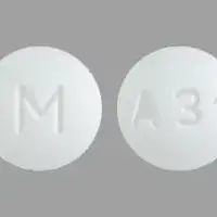 Armodafinil (Armodafinil [ ar-moe-daf-i-nil ])-M A31-50 mg-White-Round