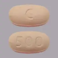 Capecitabine (Capecitabine [ kap-e-sye-ta-been ])-C 500-500 mg-Peach-Capsule-shape