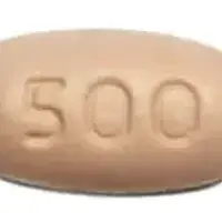 Capecitabine (Capecitabine [ kap-e-sye-ta-been ])-C 500-500 mg-Peach-Capsule-shape